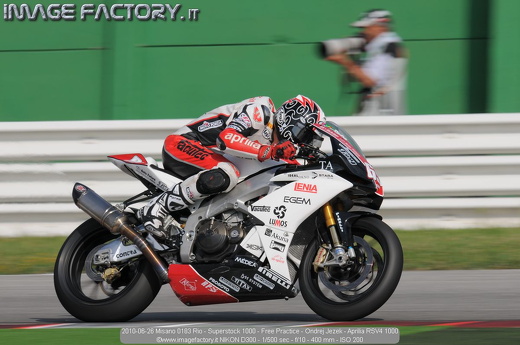 2010-06-26 Misano 0183 Rio - Superstock 1000 - Free Practice - Ondrej Jezek - Aprilia RSV4 1000